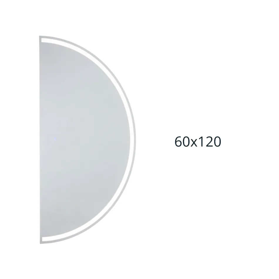 Hinterleuchteter Spiegel mit durchgehendem LED-Streifen - Excelsior Viadurini