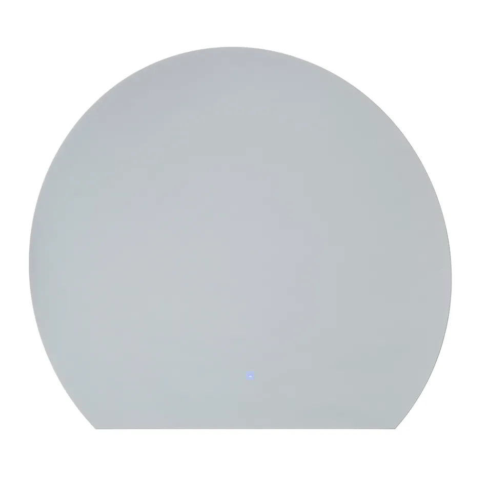 Hinterleuchteter Spiegel mit durchgehendem LED-Lichtstreifen an der Wand - Excelsior Viadurini