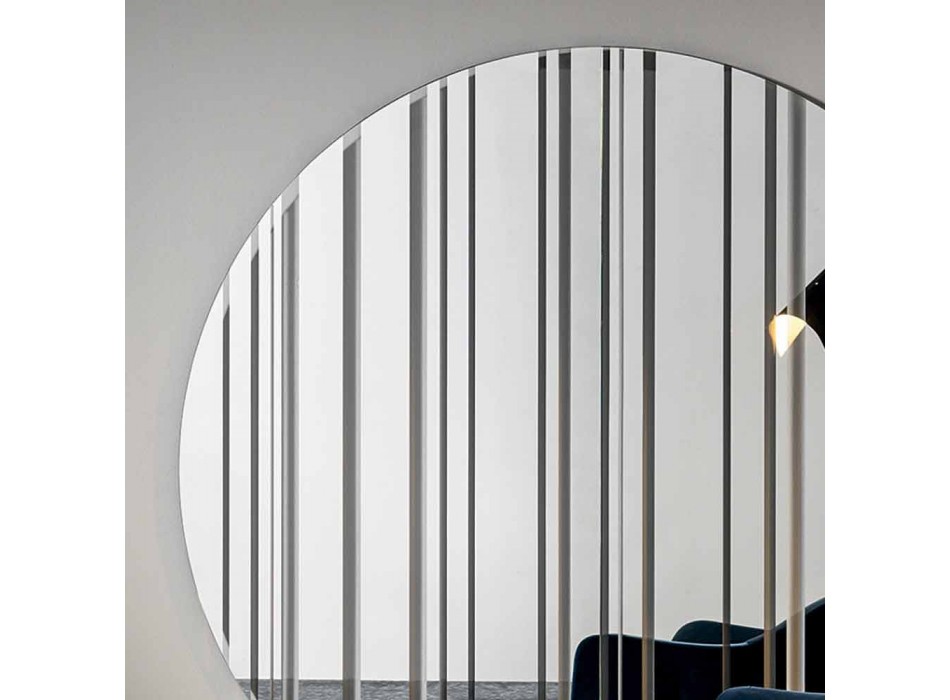 Runder Wandspiegel Ø200 Made in Italy Design - Koriander Viadurini