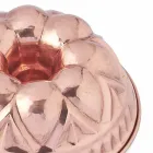 Runde handgemachte Donut-Kuchenformen aus verzinntem Kupfer mit Dekoration - Gianandrea Viadurini