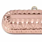 Ovale Pflaumenkuchenform in Hand verzinntes Kupfer 30x11 - Gianclaudio Viadurini