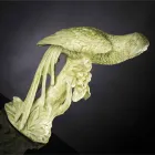 Handgefertigte Papageienfigur aus Keramik Made in Italy - Pagallo Viadurini