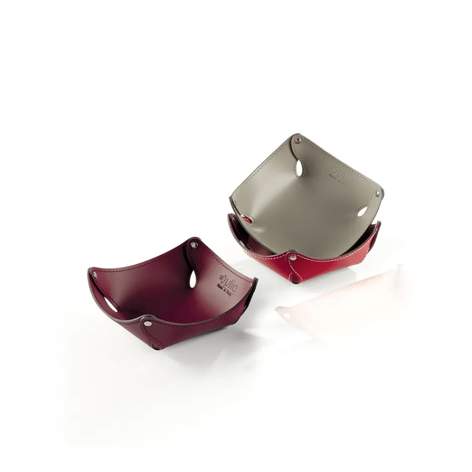 Leere Taschen aus Leder oder regeneriertem Leder - Modell Clay Viadurini