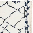 Handgefertigter Langflor-Wollteppich, handgeknüpft in der Türkei – Benedetta Viadurini