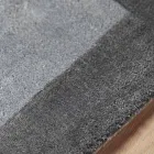 Umrandeter Teppich aus Baumwolle und farbiger Viskose für Wohnzimmer - Planetarium Viadurini