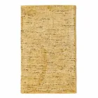 Wohnzimmerteppich aus Baumwolle, Viskose und Wolle. Hergestellt auf einem manuellen Webstuhl – Melita Viadurini