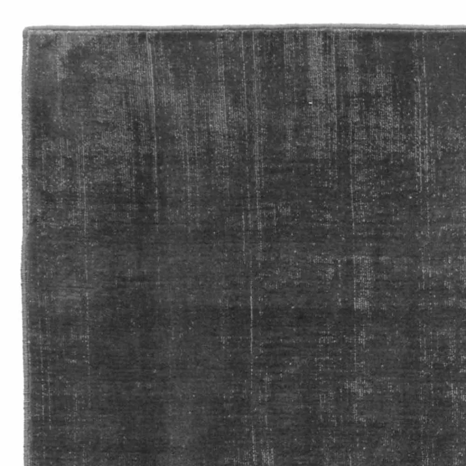 Rechteckiger Wohnzimmerteppich aus Viskose, Hochwertig Made in Italy - Stephan Viadurini