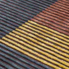 Handgefertigter modularer Teppich aus farbiger Viskose, gewebt in Indien – Gilberto Viadurini