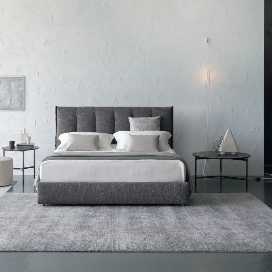 Handgefertigter Teppich, gewebt in Indien, hochwertige Wolle und Bambusseide – Anella Viadurini