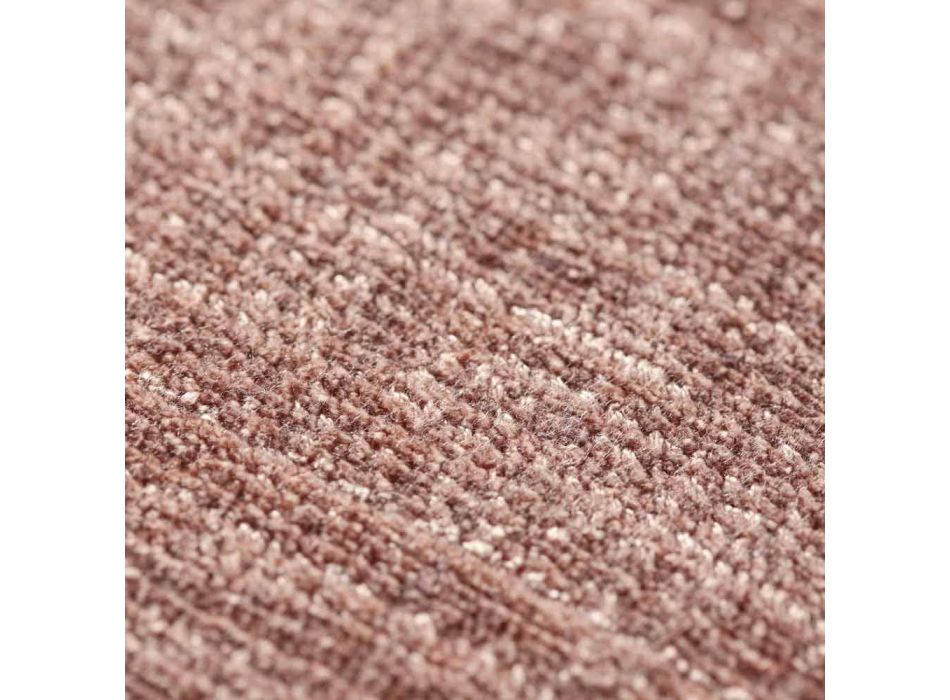 Anpassbarer vielseitiger Teppich aus Viskose und Baumwolle - Mutter Viadurini