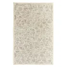 Moderner Teppich aus Wolle und Baumwolle Elfenbein mit Fantasie für Wohnzimmer - Peppo Viadurini