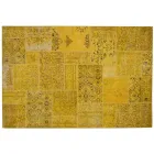 Handwerklicher Patchwork-Wohnzimmerteppich, handgeknüpft in Türkiye – Raimund Viadurini