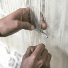 Handwerklicher Patchwork-Wohnzimmerteppich, handgeknüpft in Türkiye – Raimund Viadurini