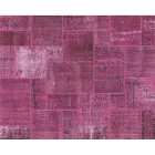 Handwerklicher Patchwork-Wohnzimmerteppich, handgeknüpft in Türkiye – Raimund Viadurini