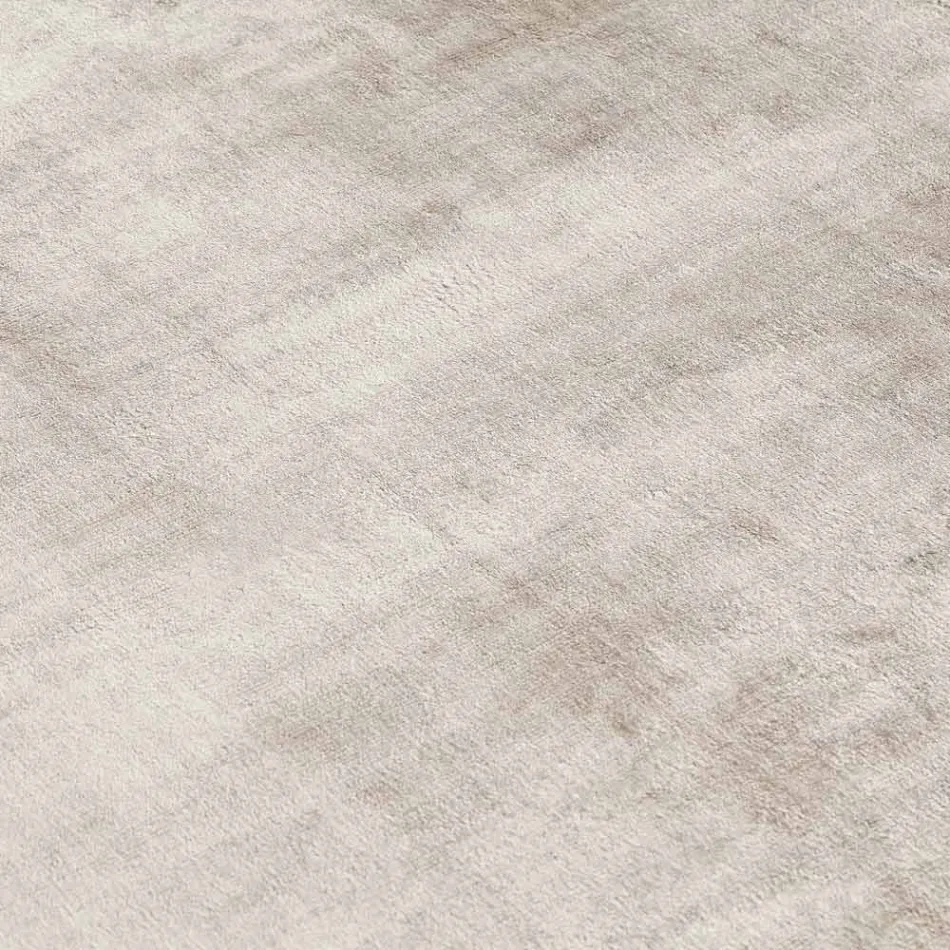 Handgefertigter Wohnzimmerteppich aus hochwertiger Viskose, gewebt in Indien – Bonnet Viadurini