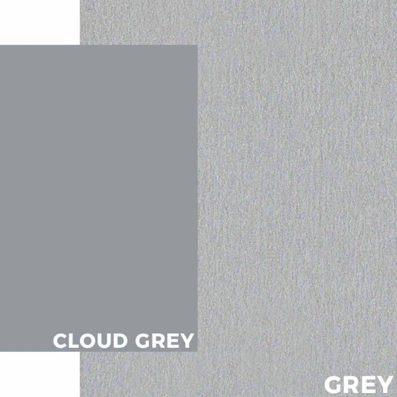 Gartentisch aus grauem Aluminium mit modernem Design