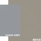 Moderner Couchtisch im Freien aus Aluminium und Laminat - Carmine2 Viadurini