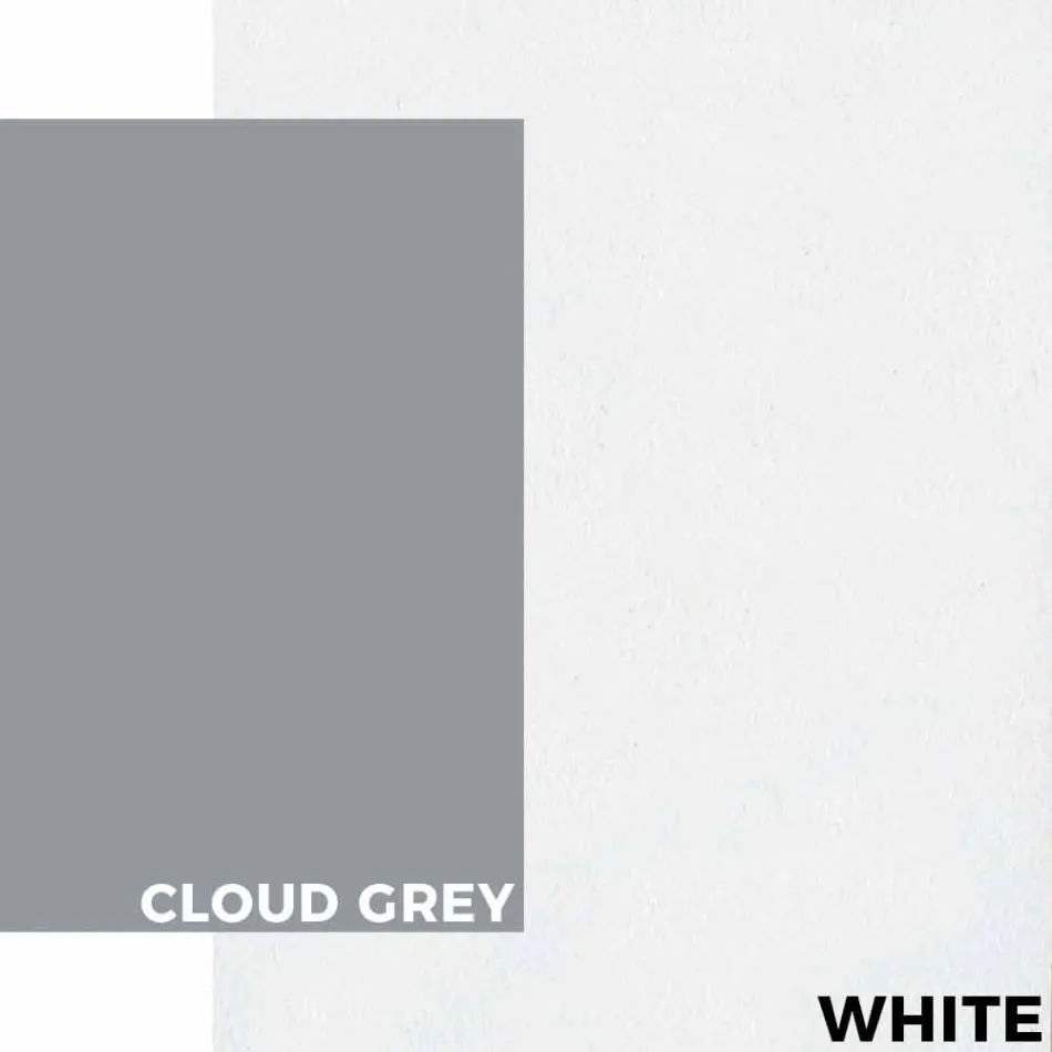 Moderner Couchtisch im Freien aus Aluminium und Laminat - Carmine2 Viadurini