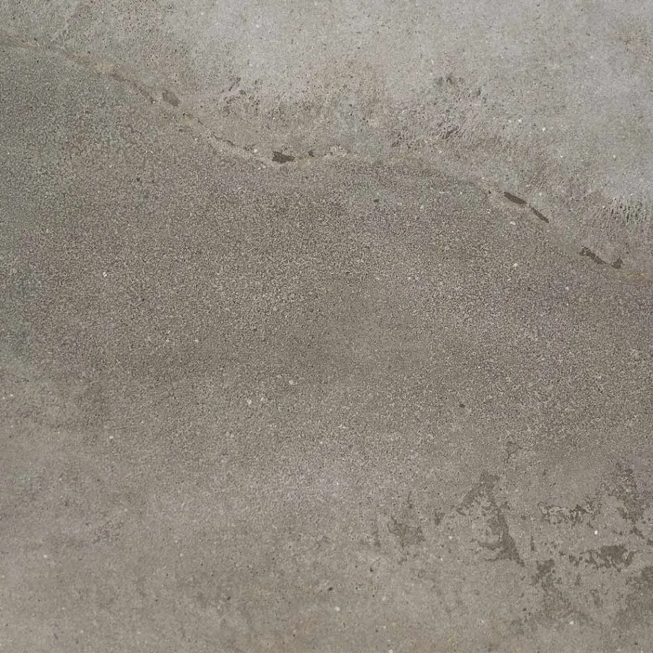 Niedriger Garten-Couchtisch mit Plattenplatte aus Steingut Made in Italy - Bresson Viadurini