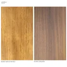 Niedriger Garten-Couchtisch mit Plattenplatte aus Steinzeug Made in Italy - Bresson Viadurini