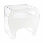 Couchtisch / Nachttisch aus Acrylglas im Mineo-Design Viadurini