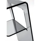 Nachttisch aus transparentem oder geräuchertem Plexiglas Made in Italy - Lollao Viadurini