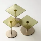 Couchtisch mit quadratischer Glas- oder Metallplatte, hergestellt in Italien – Anakin Viadurini