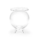 Mehrzweck-Containertisch aus transparentem Plexiglas, hergestellt in Italien – Scar Viadurini