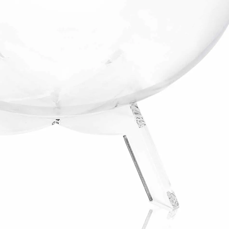 Couchtisch / runder roter Biffy Behälter, modernes Design made in Italy Viadurini