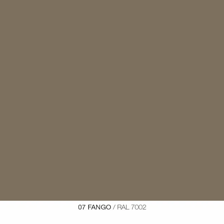 Runder Design-Couchtisch für Wohnzimmer aus farbigem Metall - Stephane Viadurini