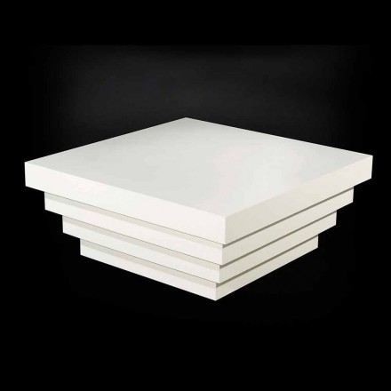 Couchtisch Design Kaffee Silhouette Cadeau Holzfaser Viadurini