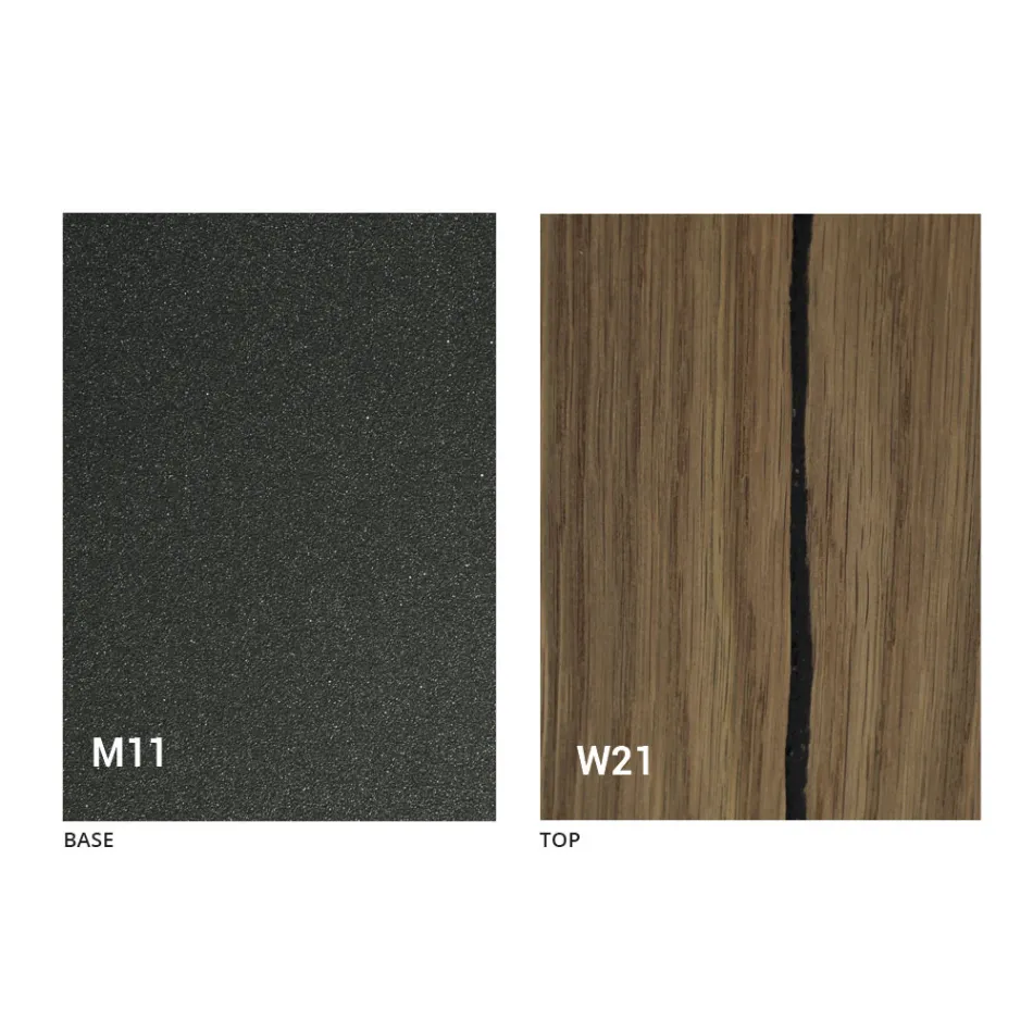 Verwandelnder Couchtisch des Designs in Holz Made in Italy - Vincenzo Viadurini