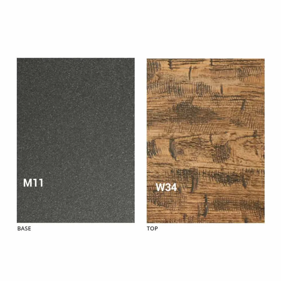 Transformable Design Couchtisch aus Made in Italy Holz - Vincenzo Viadurini