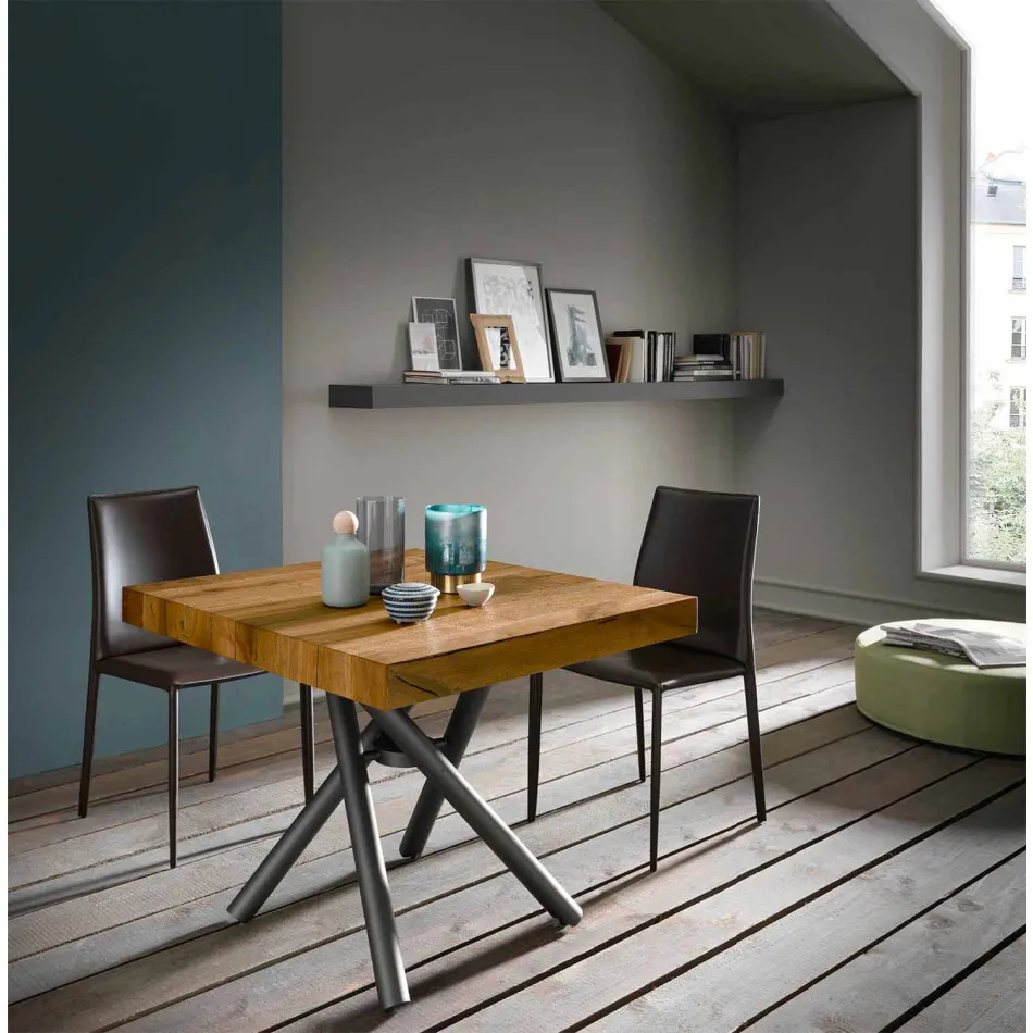 Transformable Design Couchtisch aus Made in Italy Holz - Vincenzo Viadurini