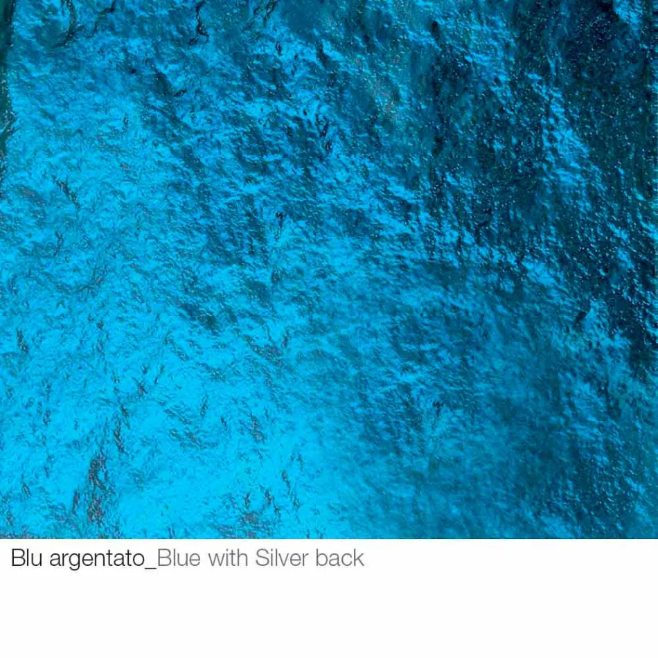 Couchtisch aus geschmiedetem Kristall und Metall Made in Italy - Montebianco Viadurini