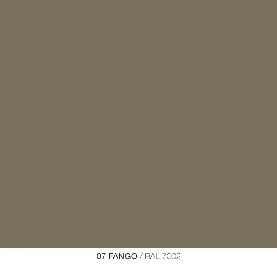 Runder Couchtisch aus Metall, Design in verschiedenen Farben und 2 Größen - Olesya Viadurini