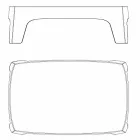 Solid by Vondom Outdoor-Couchtisch aus Polypropylen Viadurini