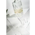 Sofatisch aus transparentem Plexiglas für den Innen- oder Außenbereich - Platano Viadurini