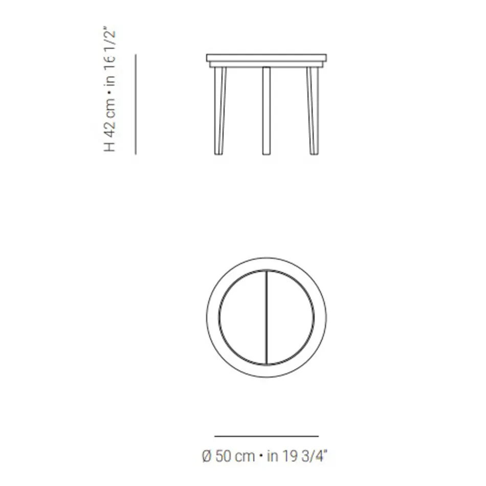 Couchtisch aus Teakholz für den Außenbereich, hergestellt in Italien – Briga Viadurini