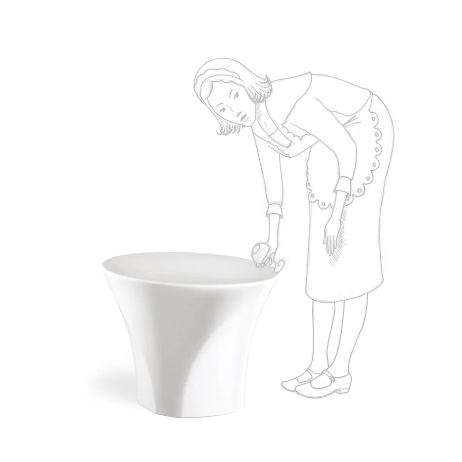 Couchtisch für den Außenbereich aus farbigem Polyethylen Made in Italy - Igorina Viadurini