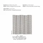 Tabelle für den Außenbereich komplett aus Polyethylen geflochtenen Hand Matt Viadurini