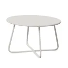 Garten-Couchtisch aus verzinktem Stahl Made in Italy - Brienne Viadurini