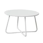 Garten-Couchtisch aus verzinktem Stahl Made in Italy - Brienne Viadurini