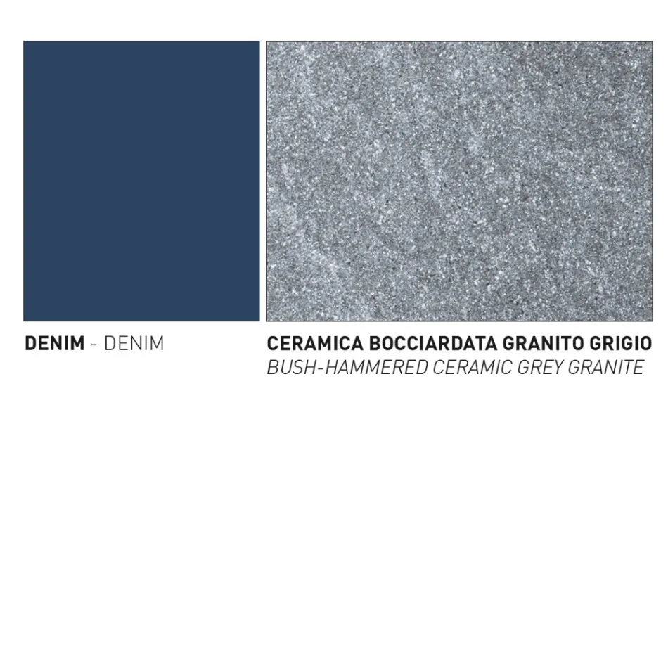 Garten-Couchtisch aus Aluminium Made in Italy - Plinto von Varaschin Viadurini