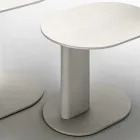 Garten-Couchtisch aus Aluminium Made in Italy - Plinto von Varaschin Viadurini
