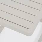 Garten-Couchtisch aus lackiertem Aluminium, Homemotion, 2 Stück – Rodric Viadurini