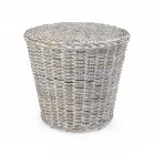 Garten-Couchtisch aus Naturfaser von Kubù - Yokai Viadurini