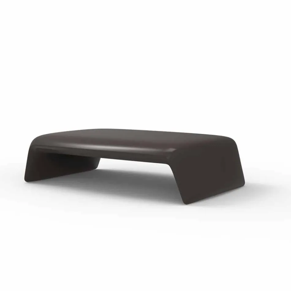 Blow by Vondom Gartentisch aus Polyethylen, modernes Design Viadurini