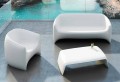 Garten-Couchtisch aus Polyethylen Blow Vondom, modernes Design