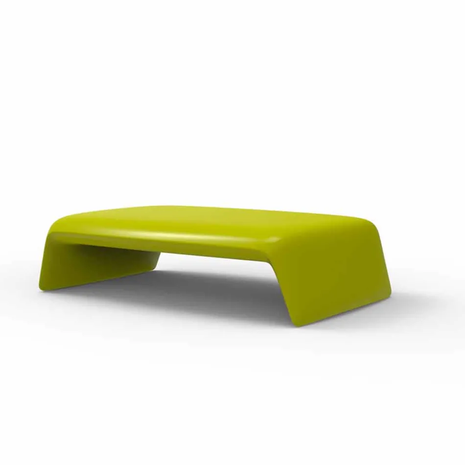 Blow by Vondom Gartentisch aus Polyethylen, modernes Design Viadurini